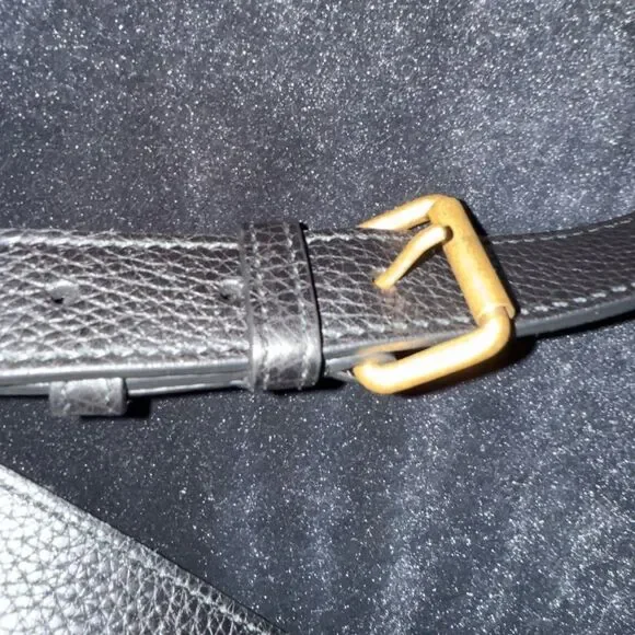 Brand new with box and dustbag Gucci Black Leather belt bag